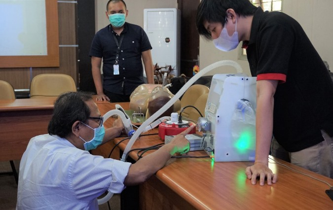 Ventilator Ambu-Bag Airgency ITB Lolos Uji BPFK