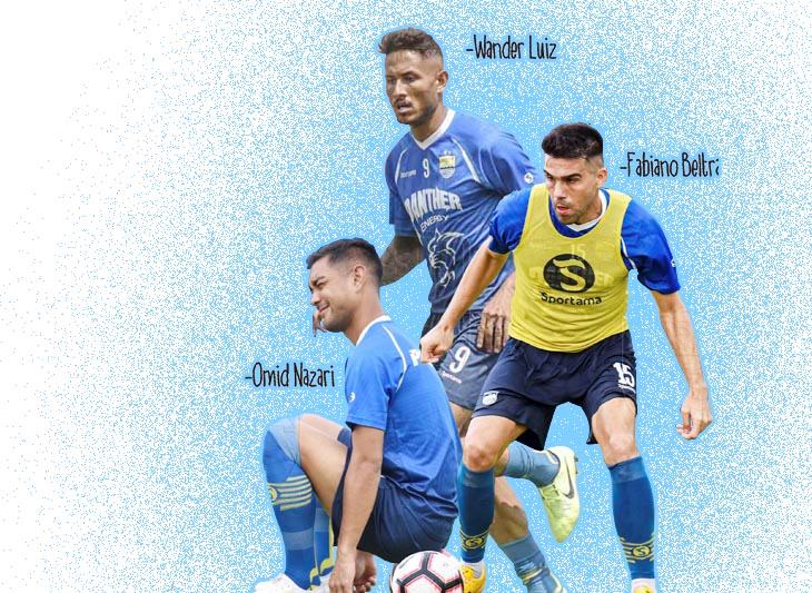 Tiga Bintang Persib Memendam Rindu Kompetisi