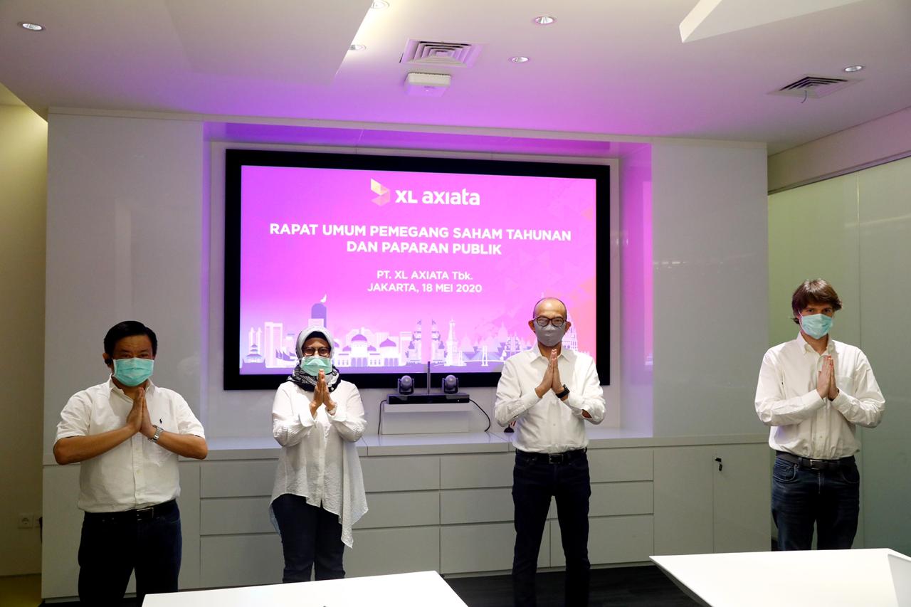 RUPS Tahunan 2020 PT XL Axiata Tbk Setujui Pembagian Deviden
