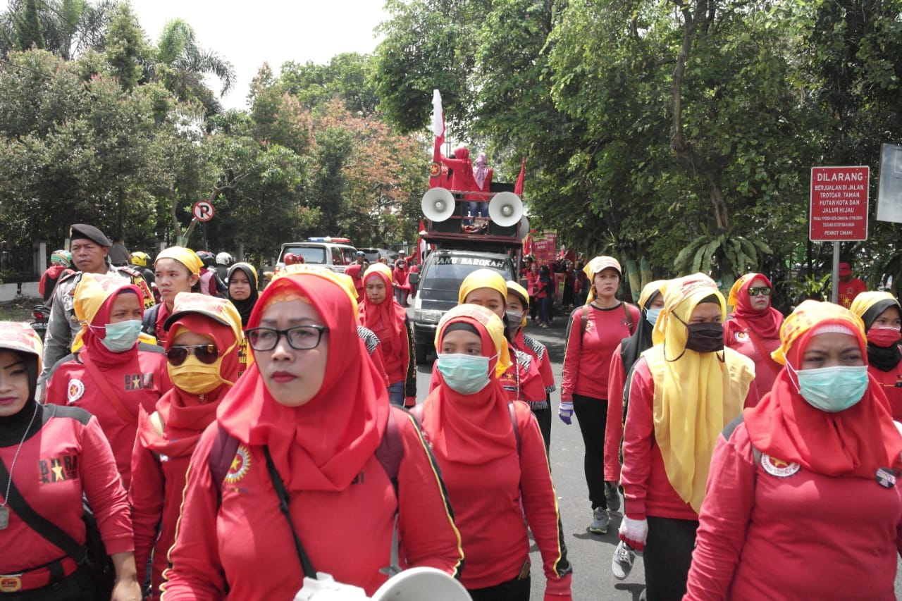 KSPSI Jabar Tolak Surat Edaran Menaker Tentang Pembagian THR untuk Buruh dan Karyawan di Masa Pandemi Virus Korona
