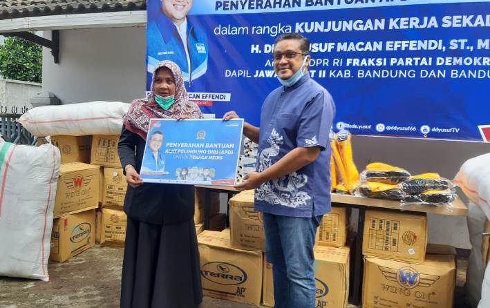 Optimalkan Pelayanan, RS Al Ihsan Dapat Bantuan APD