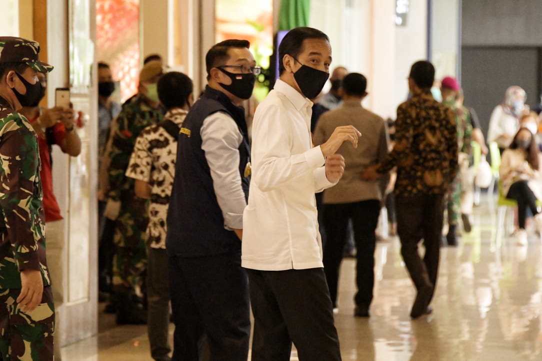 Mall di Bekasi Dibuka Presiden, Begini Skenario Tatanan Normal Baru Kata Jokowi