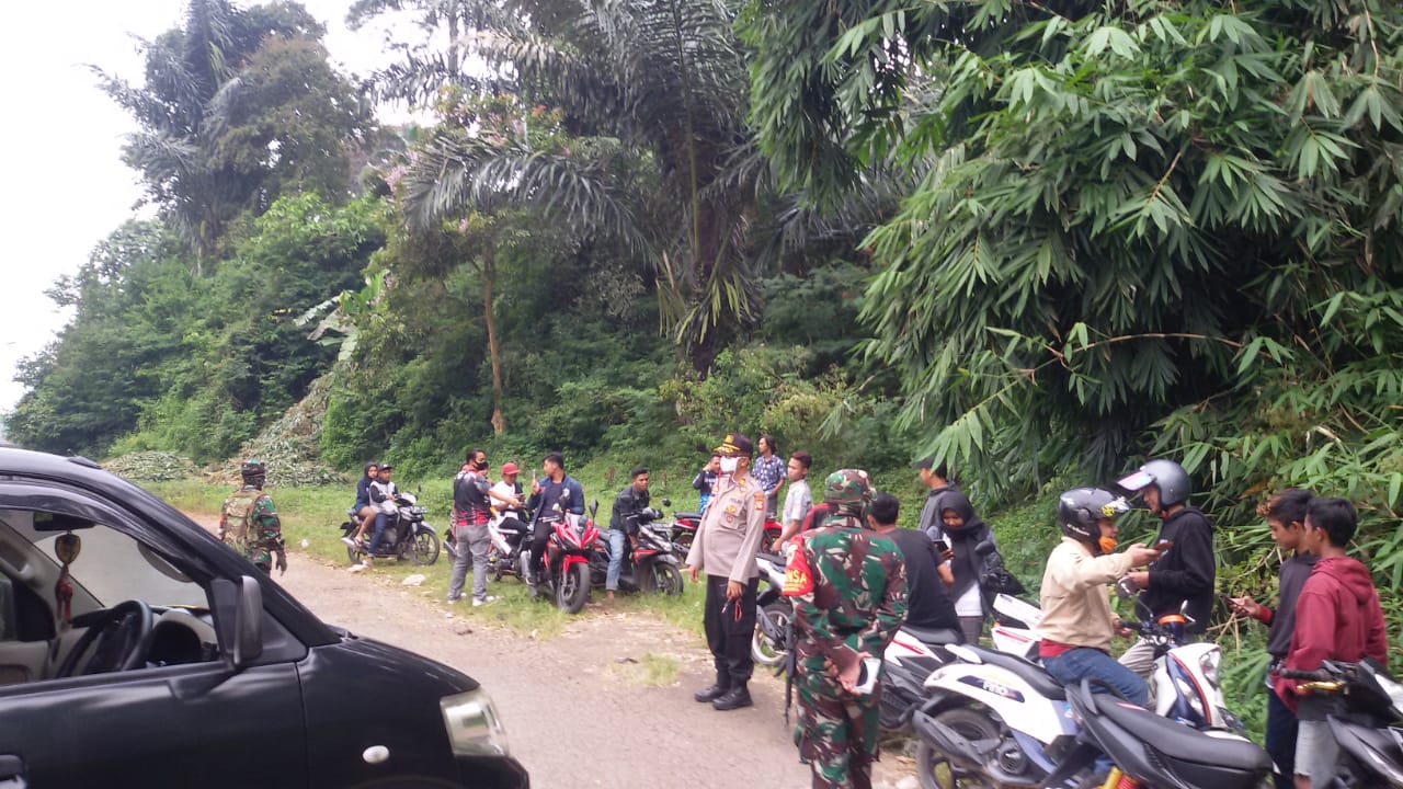 Aksi Balap Liar Saat Ngabuburit Dibubarkan Polsek Sindangkerta