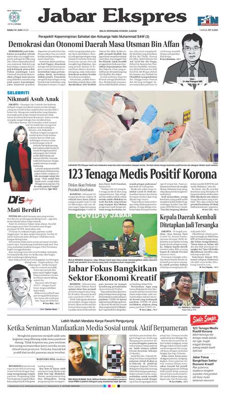ePaper Jabar Ekspres Edisi 10 Juni 2020