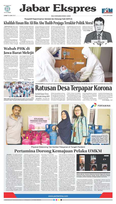 ePaper Jabar Ekspres Edisi 12 Juni 2020