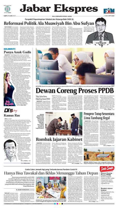 ePaper Jabar Ekspres Edisi 13 Juni 2020