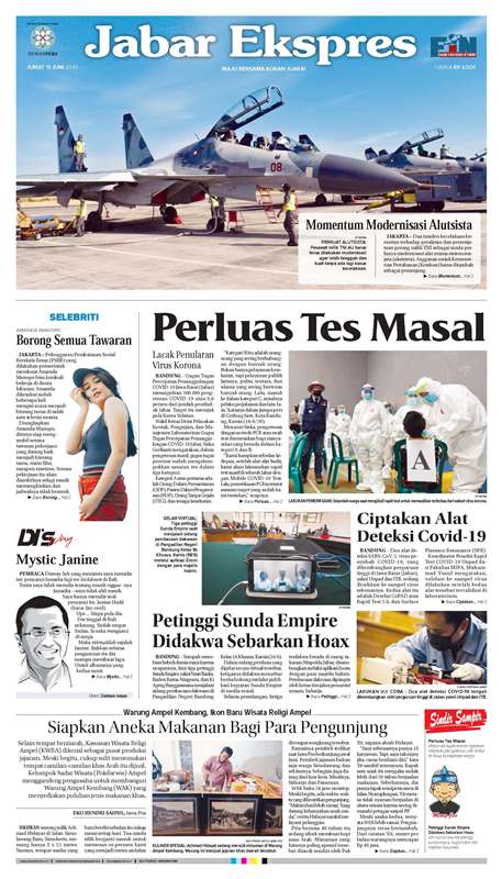 ePaper Jabar Ekspres Edisi 19 Juni 2020