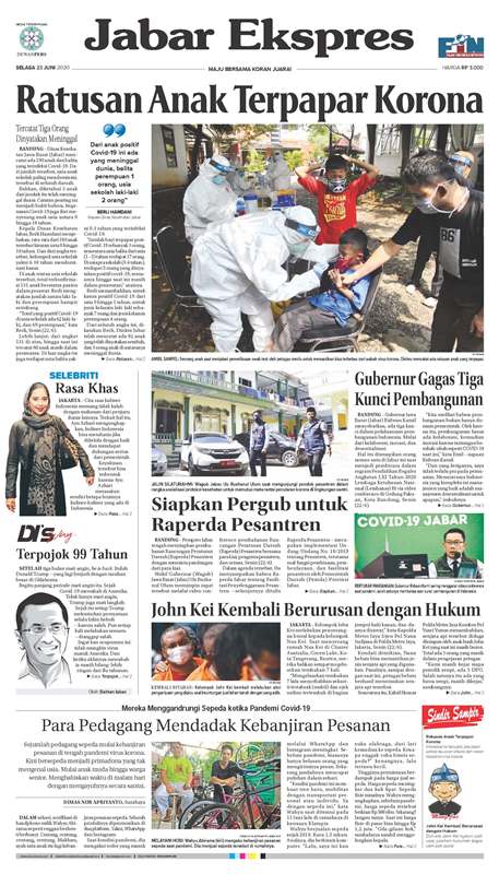 ePaper Jabar Ekspres Edisi 23 Juni 2020