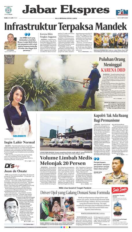 ePaper Jabar Ekspres Edisi 24 Juni 2020 ePaper Jabar Ekspres Edisi 24 Juni 2020