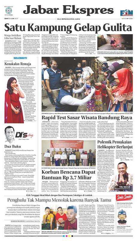 ePaper Jabar Ekspres Edisi 29 Juni 2020