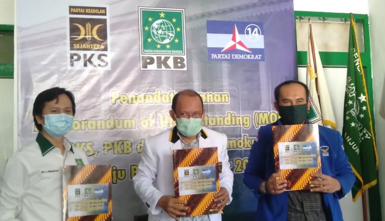 Sah, PKS, PKB dan Demokrat Koalisi Di Pilkada Cianjur 2020
