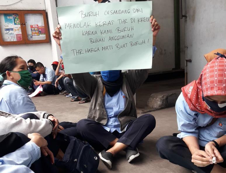 Nuntut THR Dibayar, Buruh Tekstil di Bandung Malah Diperkarakan dengan Tuntutan Rp 12 M