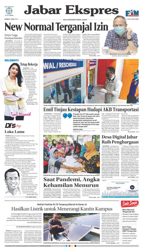ePaper Jabar Ekspres Edisi 4 Juni 2020