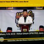 PKS Jabar Laporkan Capaian Program Bantuan Covid-19 Ketika Halal Bi Halal