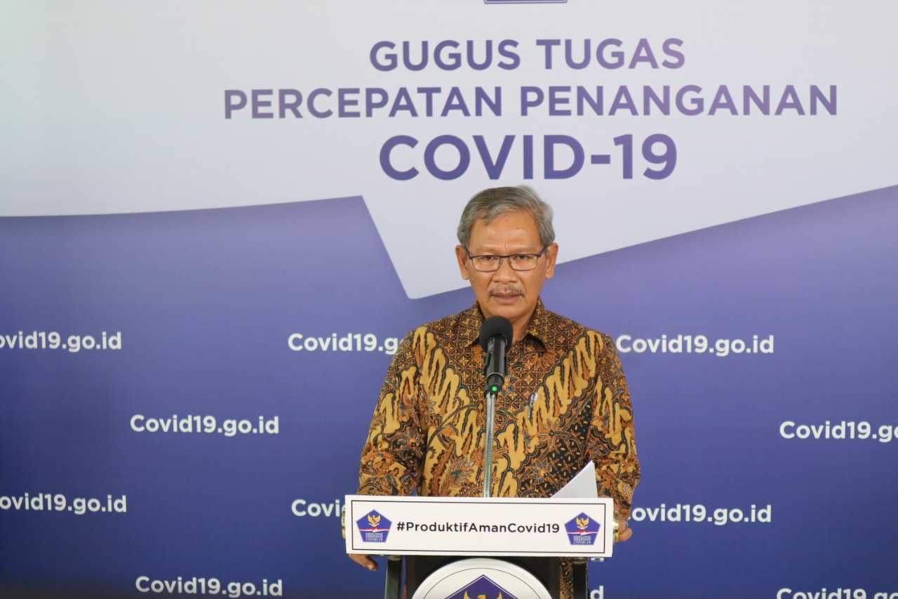 Kasus Positif COVID-19 Bertambah 1.241, Total Jadi 34.316
