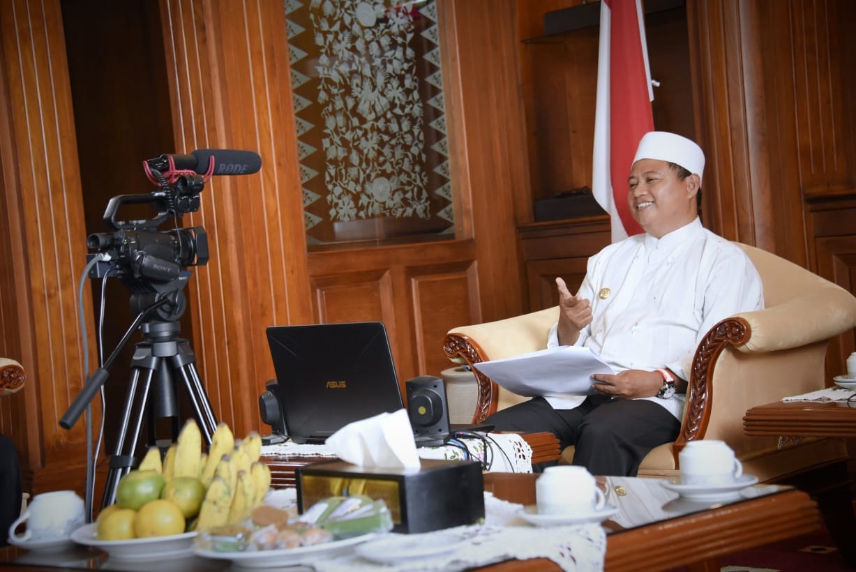 Wagub Jabar Bersama 59 Pimpinan Pesantren Rumuskan Protokol Kesehatan New Normal di Pesantren