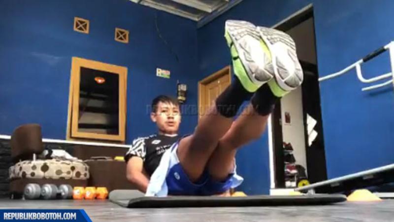 Beckham Ikuti Latihan Virtual Bersama Timnas