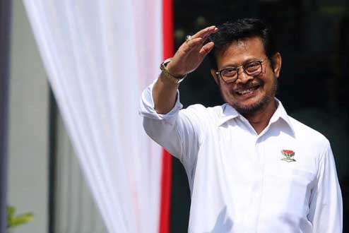 Menteri Pertanian (Mentan), Syahrul Yasin Limpo. (Istimewa)