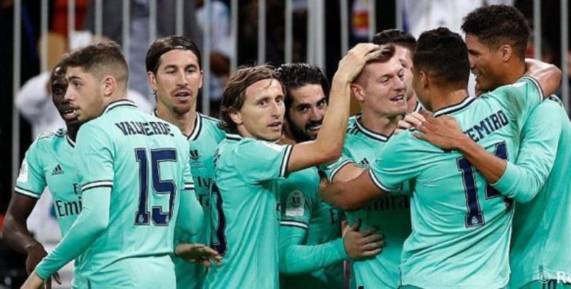 Sergio Ramos Cetak Gol via Tendangan Bebas, Bawa Madrid Kembali Puncaki Klasemen