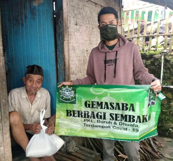 Peduli COVID-19, GEMASABA Jabar Sebar 3.000 Paket Sembako