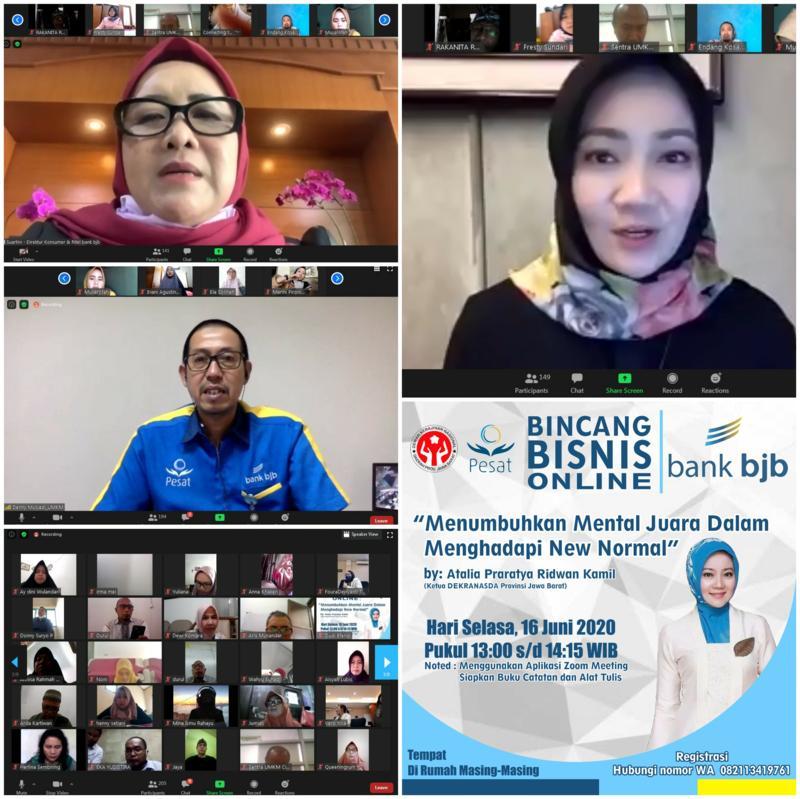 bank bjb Dorong Debitur dan UMKM Berkarya dengan Semangat Maksimal Memasuki Masa New Normal