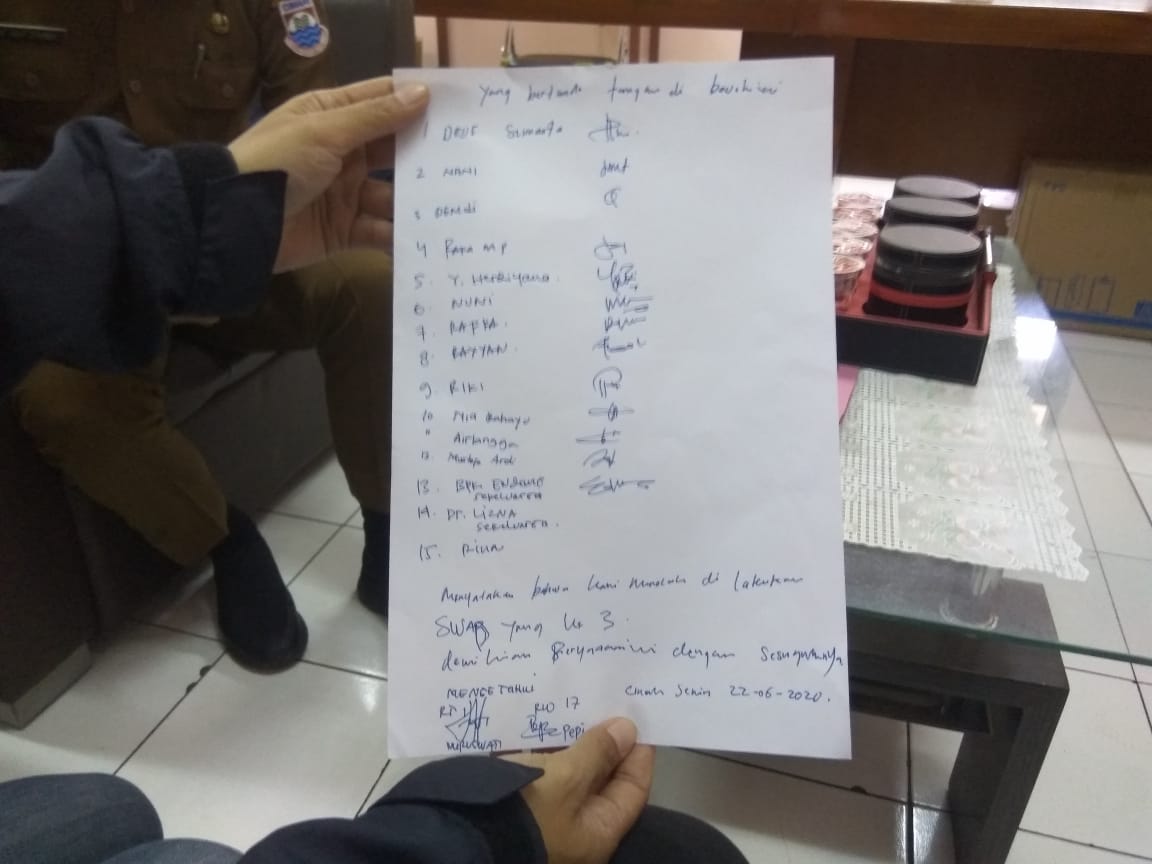 Merasa Sehat, Warga Karangmekar Tolak Ajakan Swab Test Covid-19 dari Pemkot Cimahi