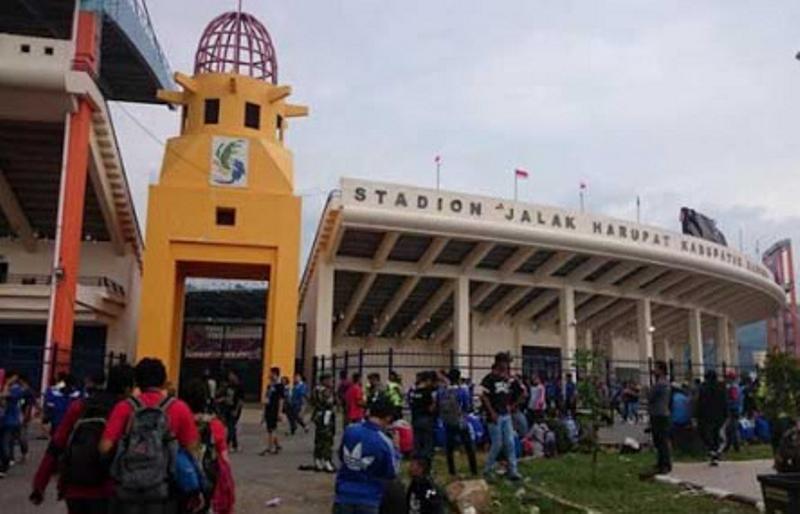 Kondisi Stadion SJH Siap Digunakan pada Pertandingan Liga 1 2020