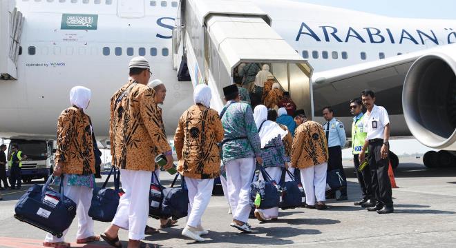 Ilustrasi Jemaah Ibadah Haji Furoda yang akhirnya dipulangkan kembali ke Indonesia.