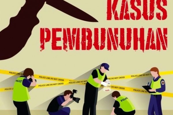 Ilustrasi pembunuhan kakak terhadap adeknya karena melihat ibunya ditelanjangi.