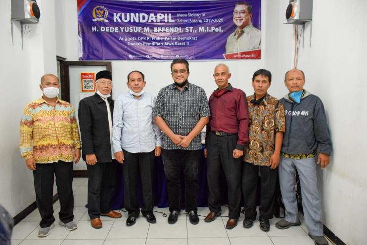 Serap Aspirasi Melalui Kundapil, Dede Yusuf Kunjungi LKP HIPKI Kabupaten Bandung
