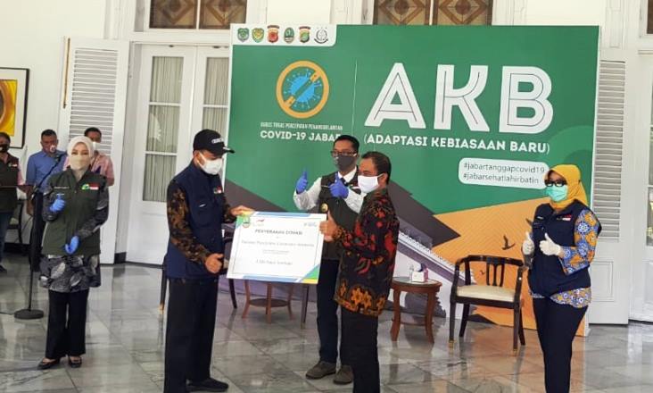 Dorong Percepat Penanggulangan Covid-19, NPCI Jabar Kembalikan Dana Pembinaan Rp. 13,9 Miliar