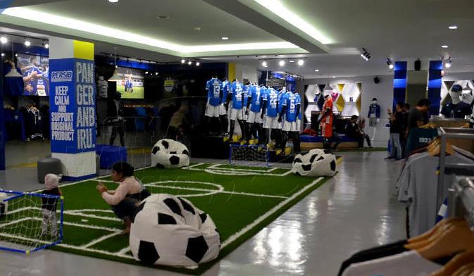 Persib Store Buka Kembali dengan Protokol Kesehatan