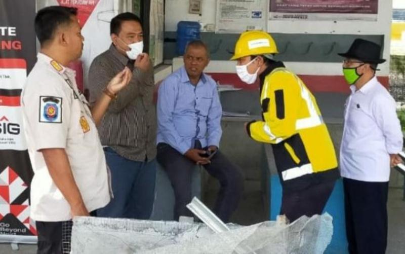 Komisi A dan Pemkab Cianjur Sidak Pertanyakan Izin Pengusaha Batching Plant