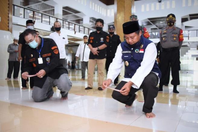 Uu Tinjau Kesiapan Masjid Jelang New Normal