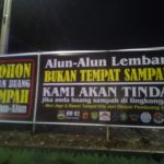 Warga Pergoki 15 Pelaku Pembuang Sampah di Sekitar Alun-alun Lembang