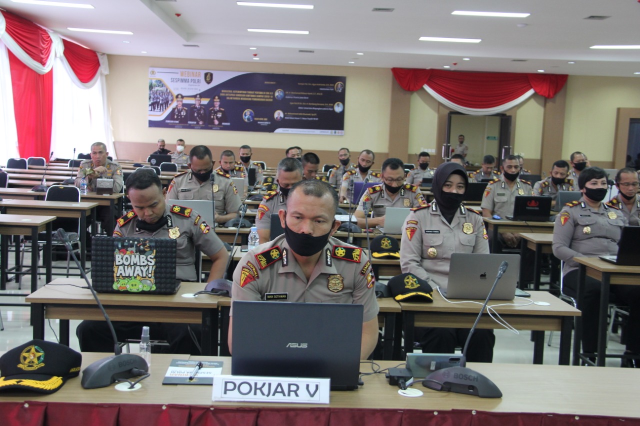 Di Masa Pandemi Covid Polri Jadi Garda Terdepan untuk Lindungi Masyarakat