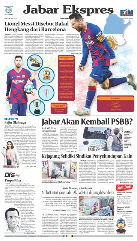 ePaper Jabar Ekspres Edisi 4 Juli 2020