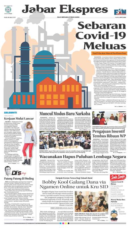 ePaper Jabar Ekspres Edisi 8 Juli 2020 ePaper Jabar Ekspres Edisi 8 Juli 2020