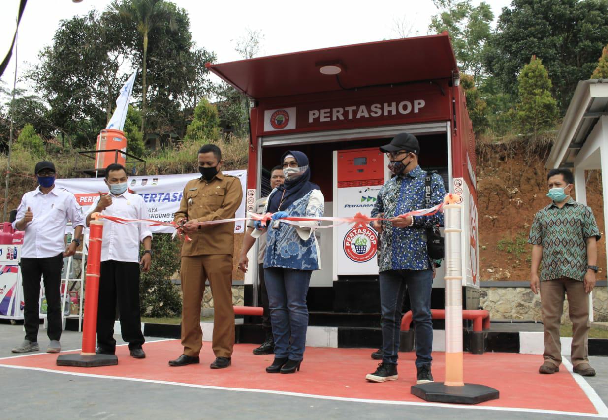 Pertamina Resmikan Pertashop Sirnajaya di Kabupaten Bandung Barat