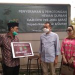 PKB Jabar Bagikan 39 Ekor Hewan Kurban Kepada Masyarakat