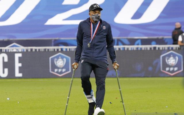 Mbappe Cedera Parah Saat Tampil di Final Piala Prancis