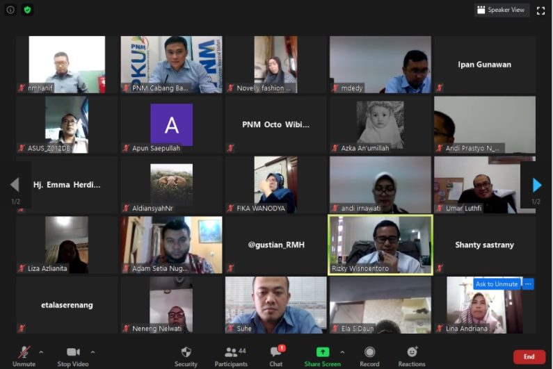 Memanfaatkan Peluang Bisnis Mengunakan Video Story Telling Melalui Media Sosial, PNM Cabang Bandung Siap Sambut New Normal
