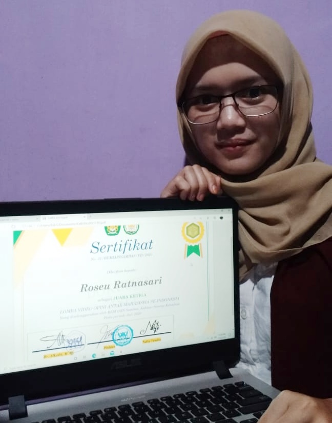 Raih Juara Lomba Video Opini Covid-19 se-Indonesia