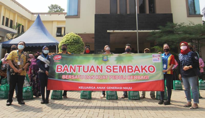 Dukungan Gizi untuk Keluarga Terdampak Pandemi, SGM Eksplor-Indomaret Salurkan Bantuan Senilai Rp 1 M