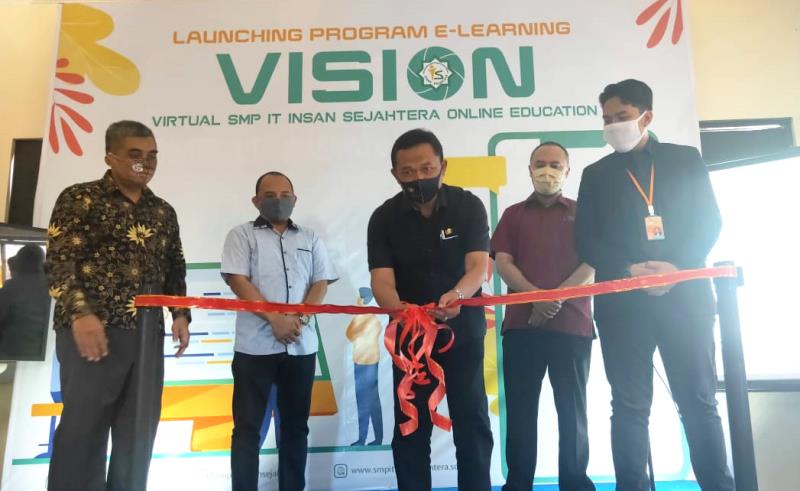 Pastikan Efektifitas KBM Online, SMP IT Insan Sejahtera Luncurkan Aplikasi E-learning VISION Pastikan Efektifitas KBM Online, SMP IT Insan Sejahtera Luncurkan Aplikasi E-learning VISION