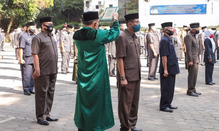 Ajay Rotasi Mutasi dan Promosi 210 PNS di Lingkungan Pemkot Cimahi
