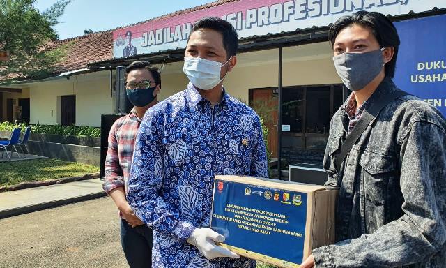 Pelaku Usaha Wisata di Wilkum Polres Cimahi Dapat Balasa