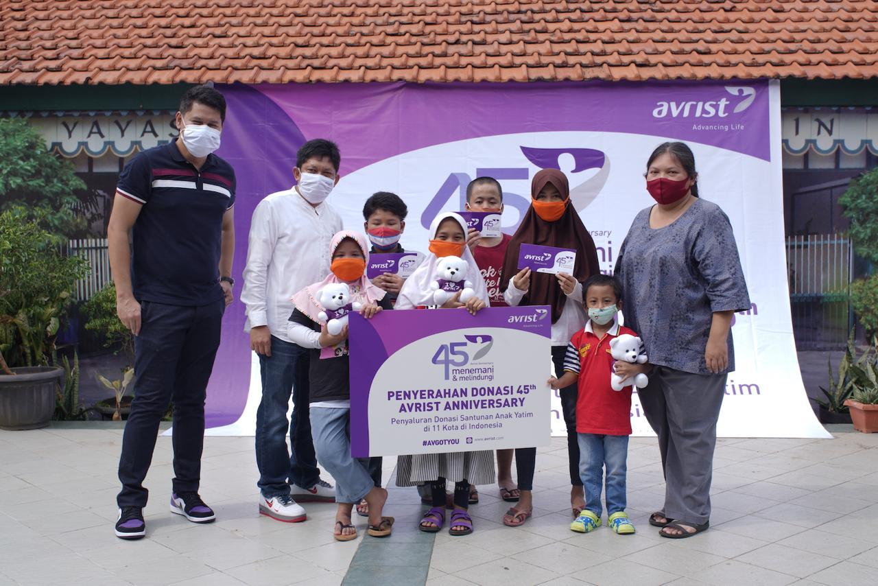 ​Avrist Assurance Berbagi Kebahagian di Hari Jadinya yang ke 45 Tahun