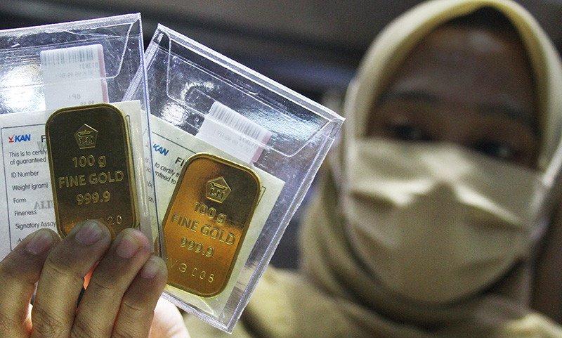 Lonjakan Kasus Covid-19 dan Ketegangan AS-China: Harga Emas Naik Tipis Lonjakan Kasus Covid-19 dan Ketegangan AS-China: Harga Emas Naik Tipis