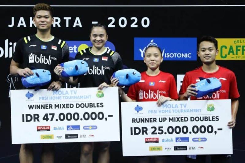 Meski Tak Ranking Dunia, Ganda Campuran Akbar/Winny Tembus Final Meski Tak Ranking Dunia, Ganda Campuran Akbar/Winny Tembus Final
